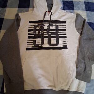 Sean John White and Gray Sweatshirt